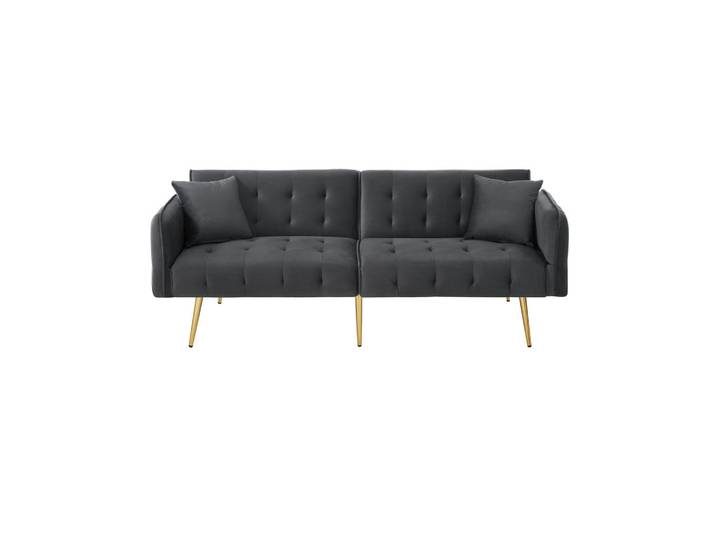 ComfortXL Schlafsofa De-35361 mit verstellbaren Lehnen Antikgrau, Grau, 82x70x178 cm, Babymöbel & Kindermöbel, Kinderzimmer & Jugendzimmer, Schlafsofas