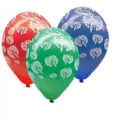 Luftballon Feuerwerk bunt gemischt Ø30cm `L`