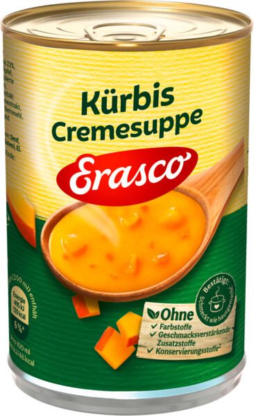 Erasco Kürbis Cremesuppe 390,0 g 2929610009