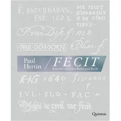 Fecit, Fachbücher von Paul Hertin