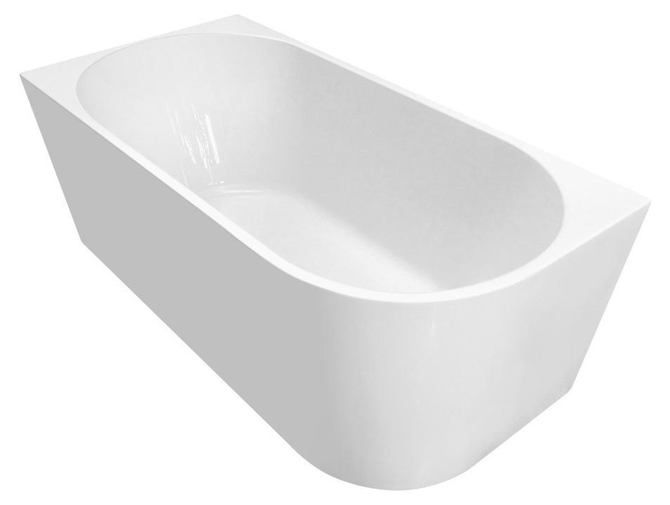TIBERA L Eckbadewanne 140x70cm, weiß