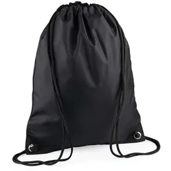 BagBase Premium Turnbeutel Sportbeutel BG10 black 33 x 45 cm