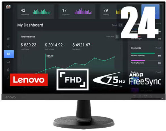 MONITOR LED LENOVO 24