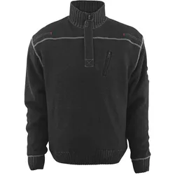 Strickpullover "NAXOS" Frontline - L - schwarz