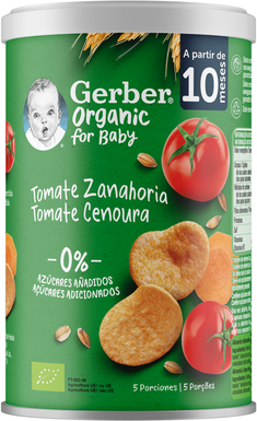 Gerber Organic for Baby Tomate Cenoura 10M+
