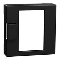 Zentralplatte matt Uni-Temperaturregler Typ MEG5775-0403 für System M Thermostat schwarz (matt), Retail