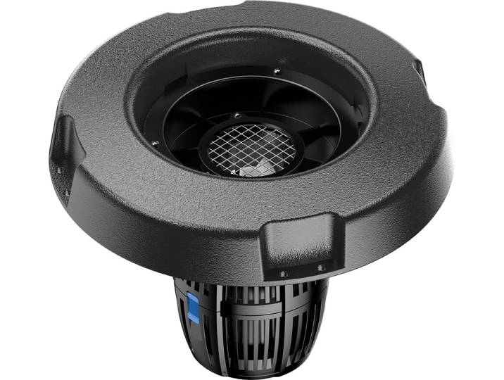 BluGarda BluFountain 20.000 - Drijvende Beluchtingsfontein voor vijver - Kelk fontein met propellerwaaier - Vijverbeluchter zuurstof - Vijverfontein - Zwart - 20.000 l/u - 90 watt