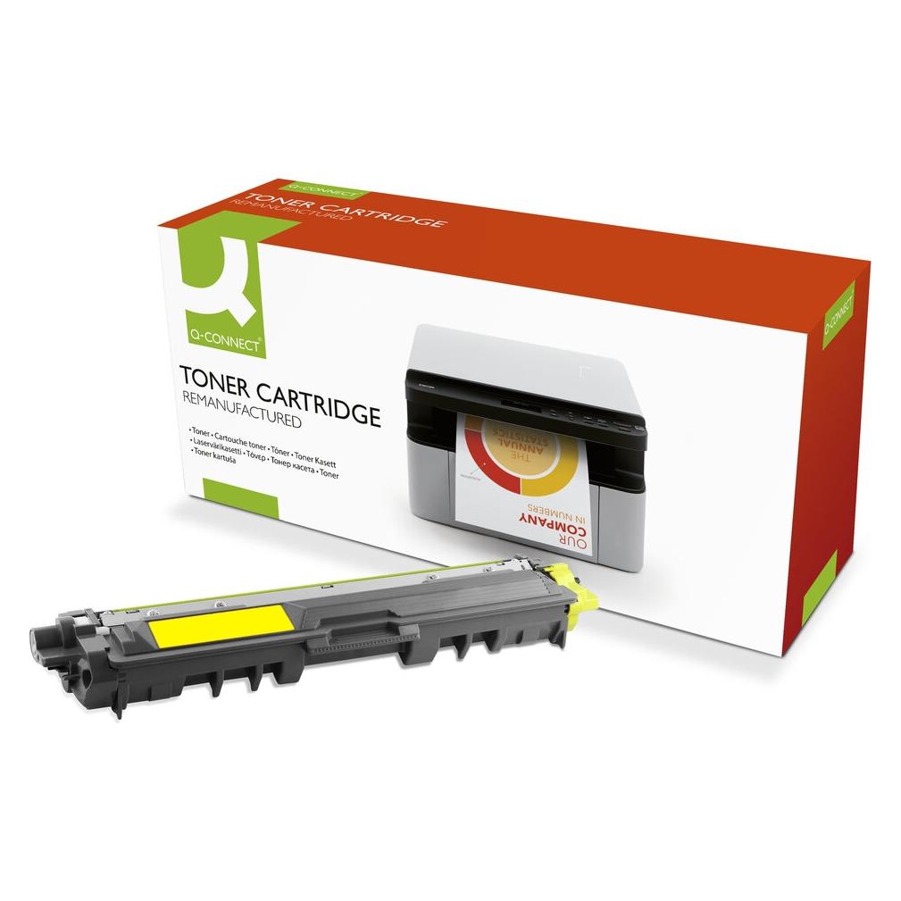 Q-Connect Lasertoner ersetzt Brother TN-247Y 2,3K (K18604QC)