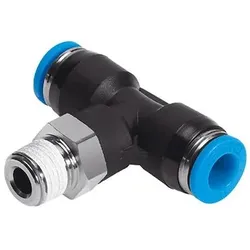 Festo, Zubehör Befestigungstechnik, Push in T Connector, Male R1/4, 6mm