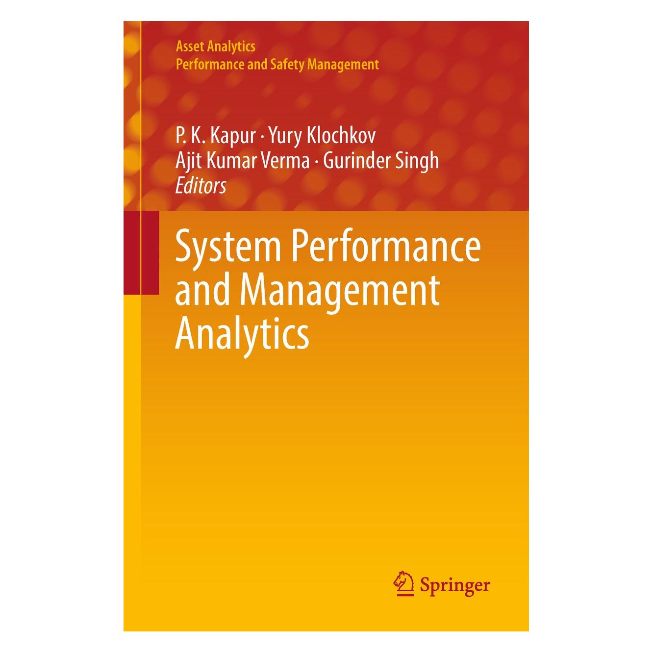 Springer System Performance and Management Analytics (9789811073229)