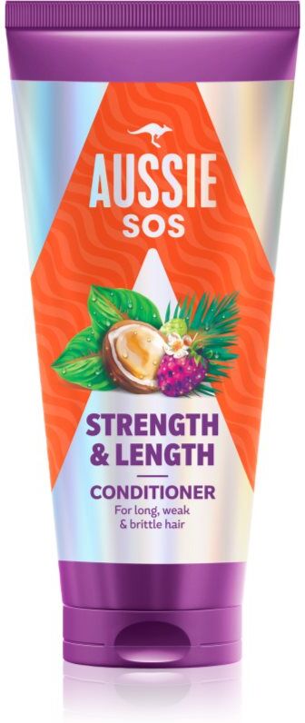 Aussie SOS Strength & Length Styrkende balsam til langt hår 200 ml