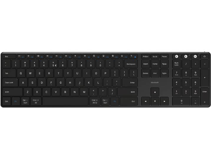 BlueBuilt Draadloos Bluetooth Toetsenbord Pro QWERTY
