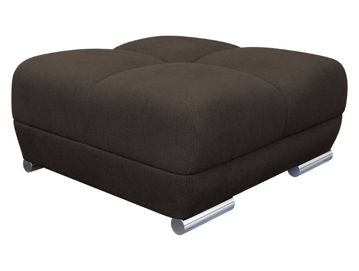 MIRJAN24 Polsterhocker Logo, Wellenfeder, 90x90x45 cm