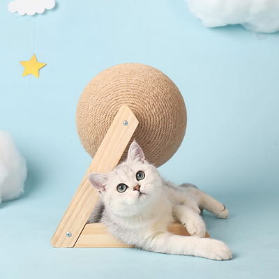 PetsAreLife Cat Scratching Ball Toy L Style