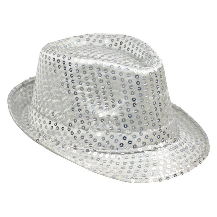 Arpex Silberner Paillettenhut (47596972)