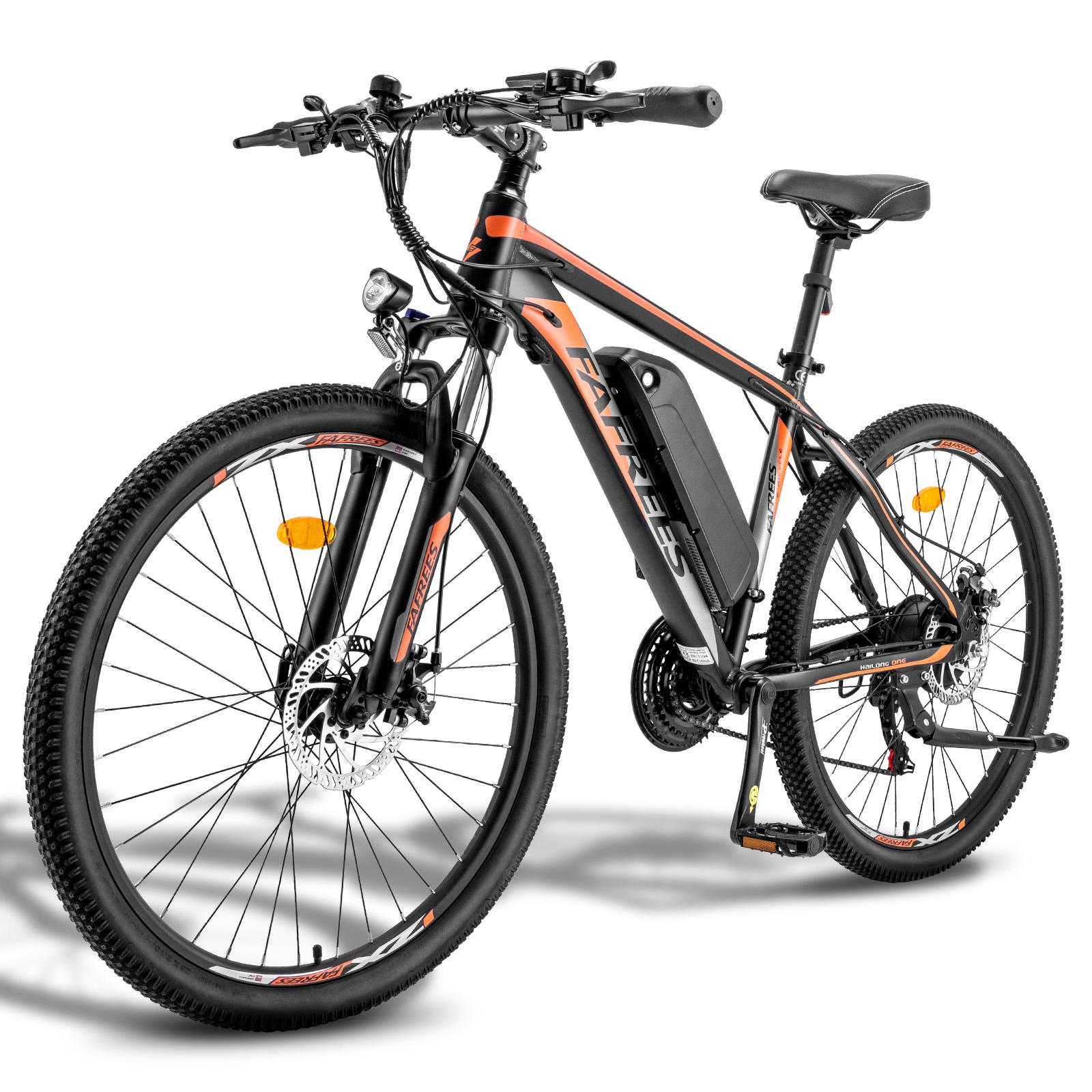 Electric Bike FAFREES Hailong One - Motor 250W Batterie 36V13.5AH 26" Reifen Mechanische Scheibenbremse - Schwarz