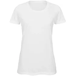 B&C Damen Sublimation 'Cotton-feel' TEE T-Shirt TW063 white XL