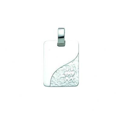 Kette mit Anhänger ADELIA´S "Damen & Herren 925 Silber Sternzeichen Anhänger Zwilling", silber, Halsketten, Herren, Silber 925 (Sterlingsilber), Schmuckset - Set mit Halskette
