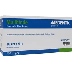 Mullbinde Elast 4mx10cm 804731 50 ST