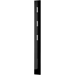 Tchibo - Garderobenpaneel mit silberfarbenen Haken - 15x3x170cm - silber -