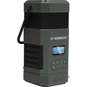 Albrecht Radio DR 114 Outdoor DAB+, Akku, Kurbel, Bluetooth, Stereo, grün/schwarz