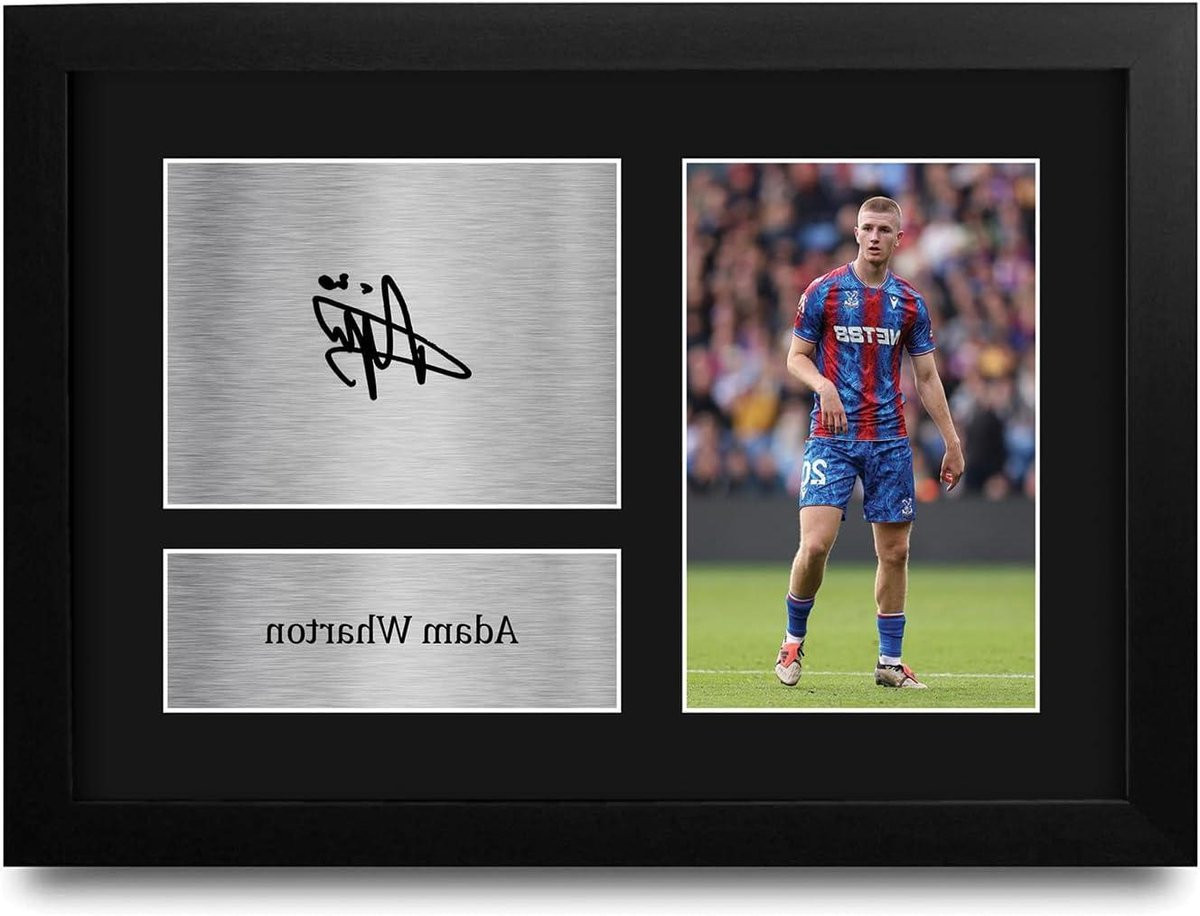 Ingelijste Foto Wanddecoratie Voetbal Fans A4 Zwart