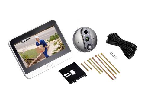 Technaxx TX-366 TX-366 Digitaler Türspion mit LCD-Display 10.92cm 4.3 Zoll