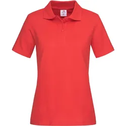 Stedman Damen Piqué Polo ST3100 scarlet red S