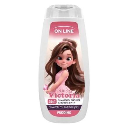 Romantic Professional ON LINE 400ml 3-in-1 Prinzessin Victoria Shampoo Badegel (46357721)