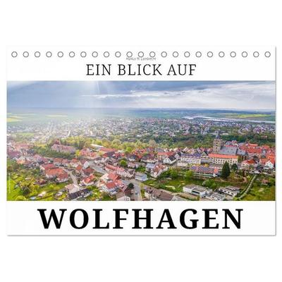 Ein Blick auf Wolfhagen (Tischkalender 2027 DIN A5 quer), CALVENDO Monatskalender