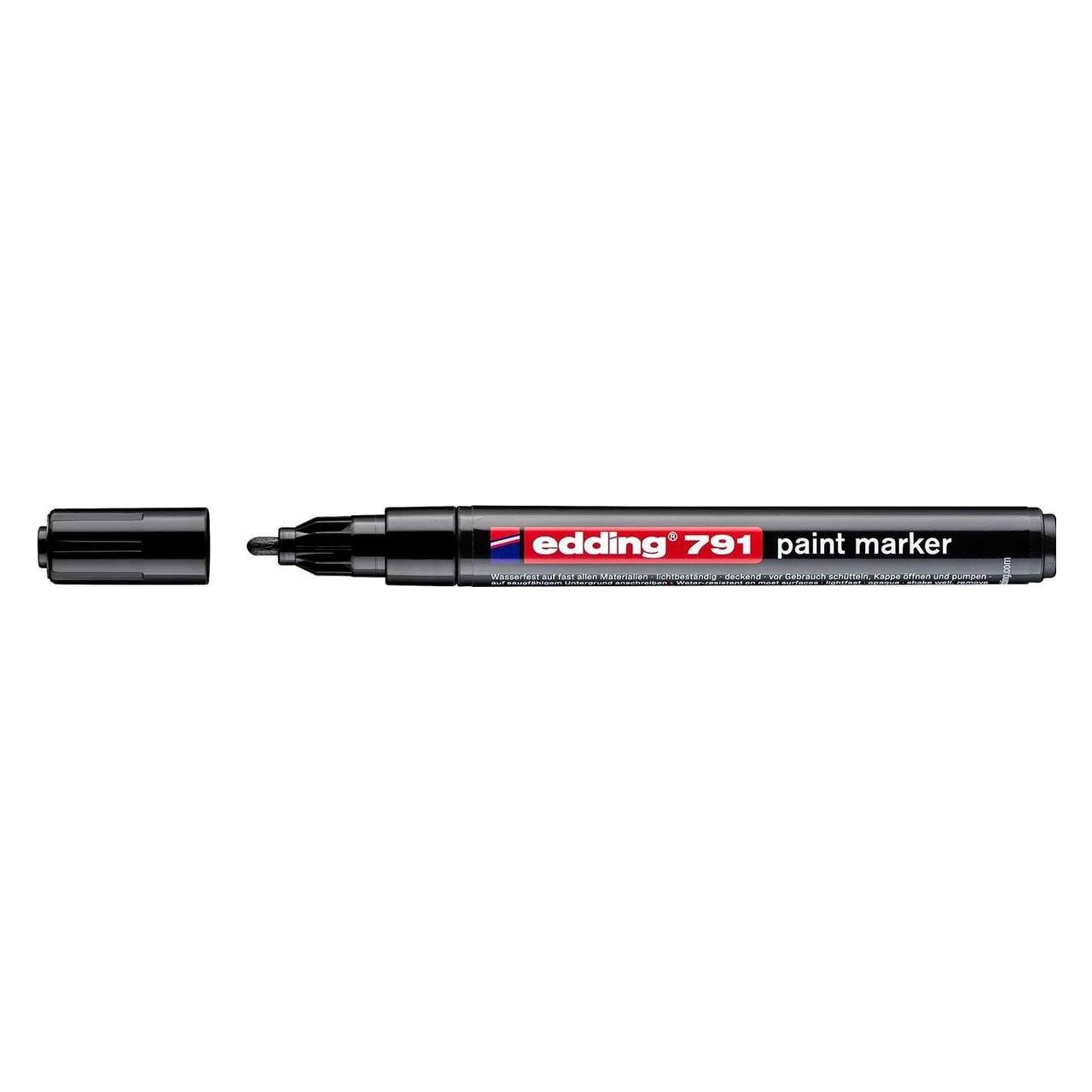 Edding Marker lakierowy 791 1-2mm CZARNY (791C ED) (1x) (40952094)