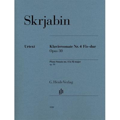 Alexander Skrjabin - Klaviersonate Nr. 4 Fis-dur op. 30 -