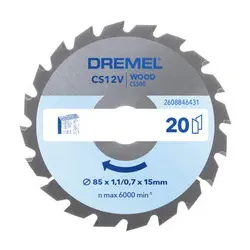 DREMEL® Blueprint Holz Kreissägeblatt 85 mm