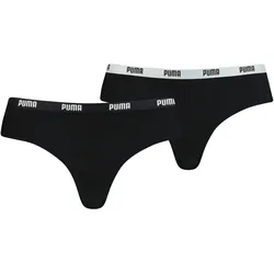 2er Pack PUMA Microfiber Brazilian Slip Damen black S