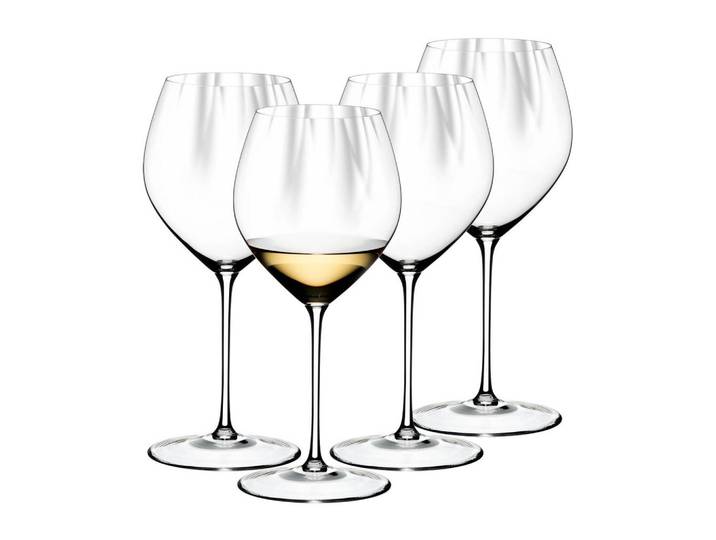 Riedel Chardonnay Gläser Performance transparent 727 ml 4er Set, Transparent, Glas, Gläser, Weingläser