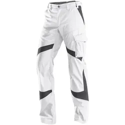 KÜBLER ACTIVIQ Hose weiß/anthrazit 28 - 2250 5365-1097-28 - weiß/anthrazit