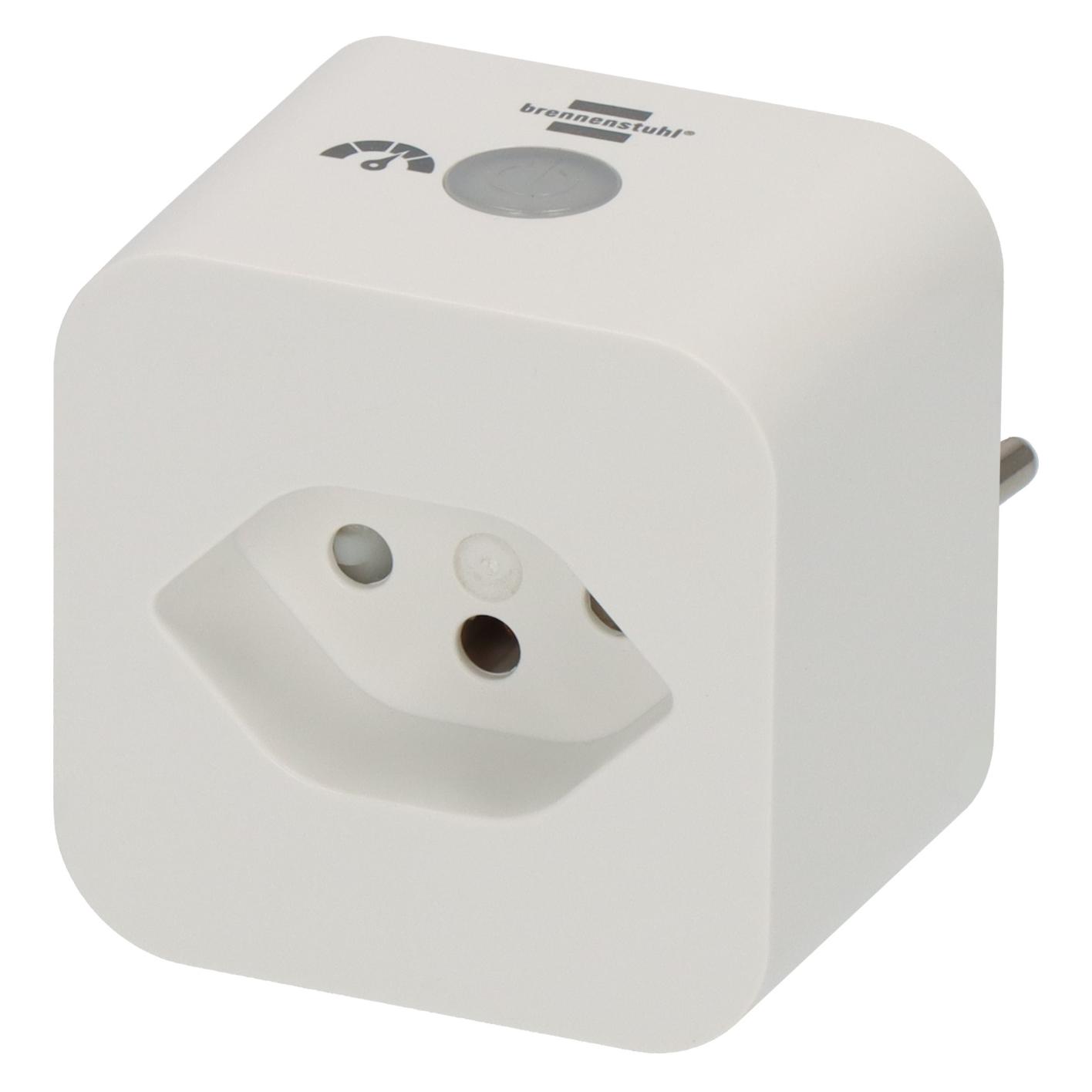 Brennenstuhl Connect WiFi Steckdose mit Energiemessung WAE 3600 XS01 weiss IP20 *CH* (1294882)