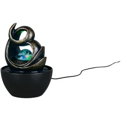 Tischleuchte LED LUMA (BHT 13x19x13 cm) - braun - BHT 13x19x13 cm