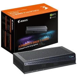 GIGABYTE AORUS RTX 5060 Ti AI BOX Grafikkarte - 16GB GDDR7, 128bit, PCI-E 5.0, 2572MHz Kerntakt, 3 x DP 2.1, 1 x HDMI 2.1, GV-N506TIXEB-16GD