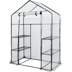 Topex, Gewächshaus, Neo Tools Gewächshaus 143 x 73 x 195 cm