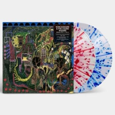 Demos Vol. 5 + Vol. 6 (Red & Blue Splatter Vinyl) - King Gizzard & The Lizard Wizard, Vinyl