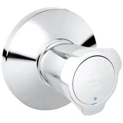 GROHE Unterputz-Ventil Oberbau Costa Markierung blau Einbautiefe 10-35 mm chrom