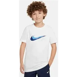 NIKE Kinder Shirt Sportswear Graphic, Größe XS in Weiß Weiß