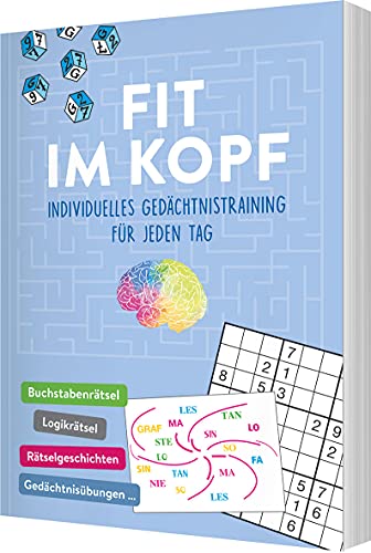 Fit im Kopf - Individuelles Gedächtnistraining für jeden Tag: Rätselspaß in größerer Schrift - Preis vom 30.09.2026 09:01:18 h