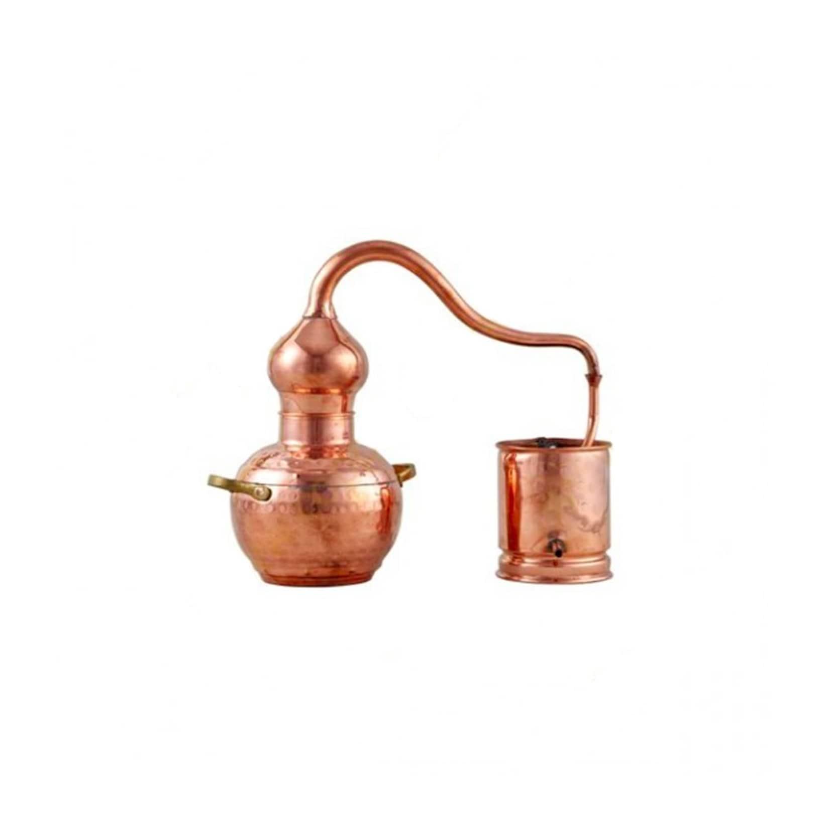 Destille, Destilliergerät, Destillationsapparatur - Alembic, Kupfer 1L