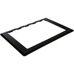MPK Adapterrahmen für Dachhauben Ducato, Boxer, Jumper schwarz 700 × 500 mm Fronteinbau