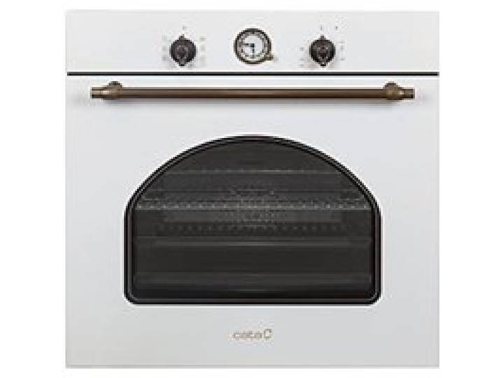 Four électrique encastrable CATA MRA7108WH - Blanc rustique - 7 fonctions - Programmateur de cuisson mécanique