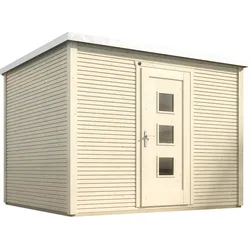 Weka Designhaus 413 300x300cm Gr.2 naturbelassen