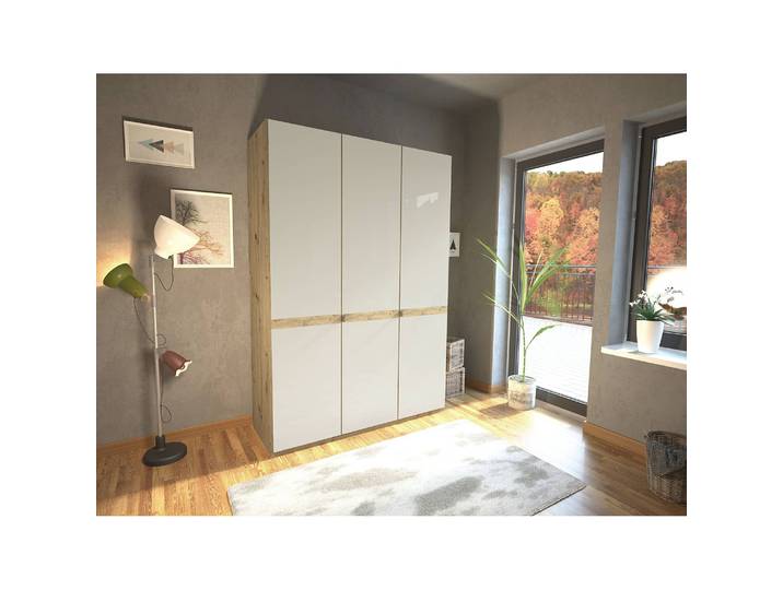 Armoire Barcelona I 150 x 236cm Marron