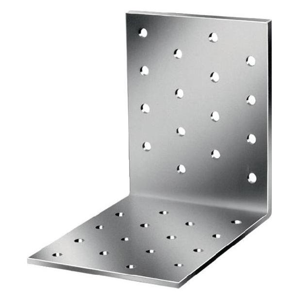 Vormann Lochplattenwinkel 80 x 80x80mm S.2,5 mm (Lochplattenwinkel, 50 Stk.) (070941000)
